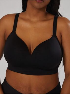 Body & Bra Black Supportive Comfort Bra Size Large NWT